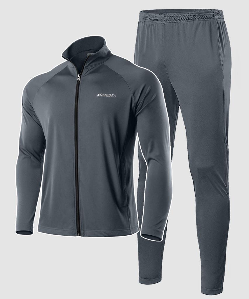 Armedes Zip-Up Training Jacket + Long Pants Set Ar-71+94