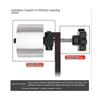 Belt Grinder Aluminum Wheel Deflection Wheel Woodworking DIY Aluminum Alloy Drive Wheel Deflection