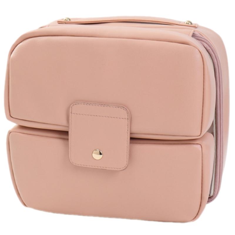 Fashionable Toiletry Cosmetic Storage Bag Practical Travel Makeup Bags Multiple Pockets For Traveler And Commuters