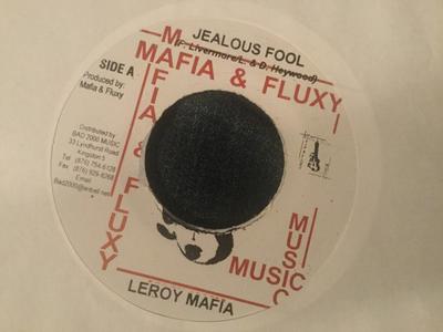 7inch Record LEROY MAFIA HEYWOOD  Jealous Fool NONE Mafia And Fluxy Jamaica Reggae Ska  Dub Used