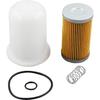 Fuel Filter Kit 15521-43160 15521-43130 15521-43930 Compatible with Kubota | 19244-87110 Fuel Filter Kit with O-ring Filter Bowl & Spring For Kubota