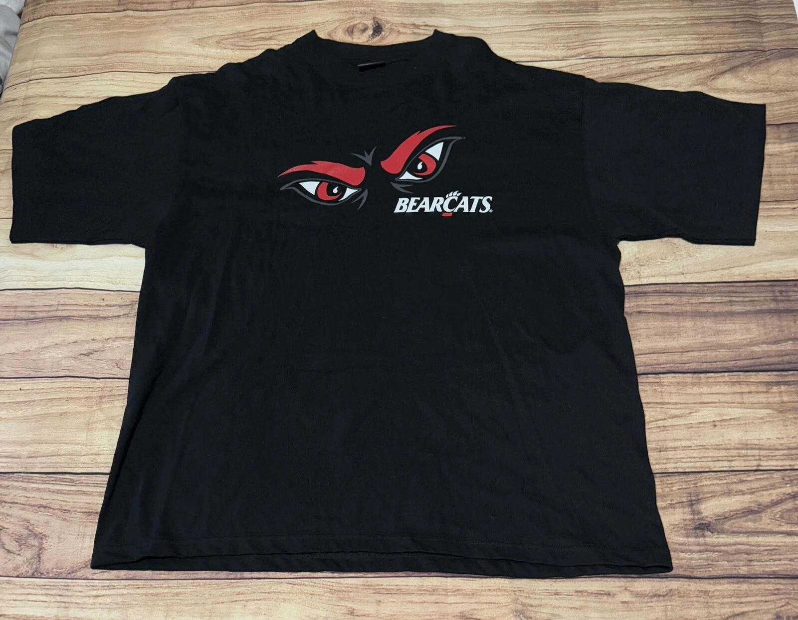 Vintage 90s Cincinnati Bearcats Crable Sportswear T Shirt Size XL Read Descript L