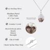 [KOAI] Crystal Raw Stone Phantom Quartz Power Stone Necklace for Women