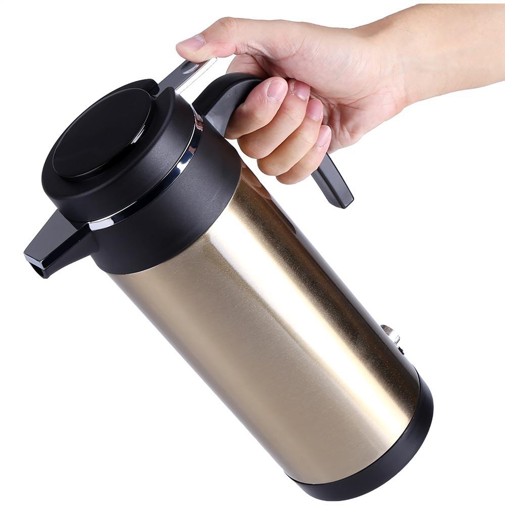 Rustless Steel Water Boiler 12V Thermal Kettle Anti-slip Electric Kettle  Self-driving Travel