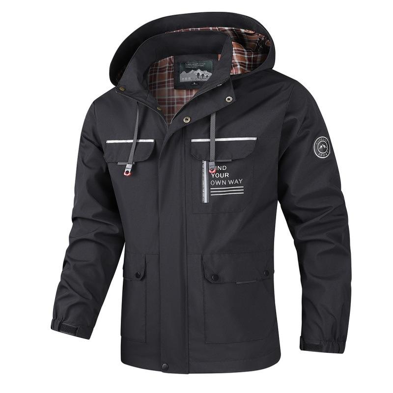 

Мужская повседневная куртка Parker Coat Осенне-зимняя куртка с капюшоном Мужская куртка M(50-60Kg)