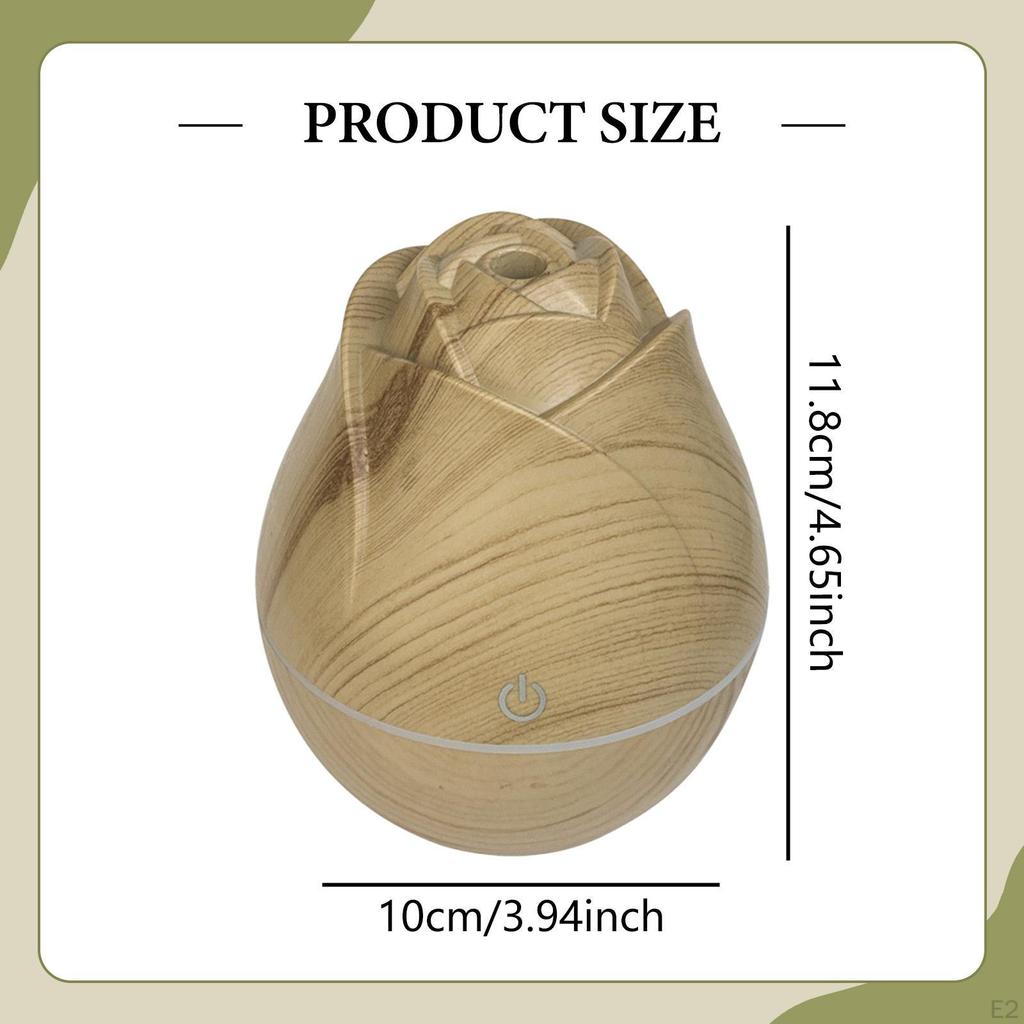 Car Humidifier Aroma Diffuser Touch Switch Desktop Essential Oil for Travel Room
