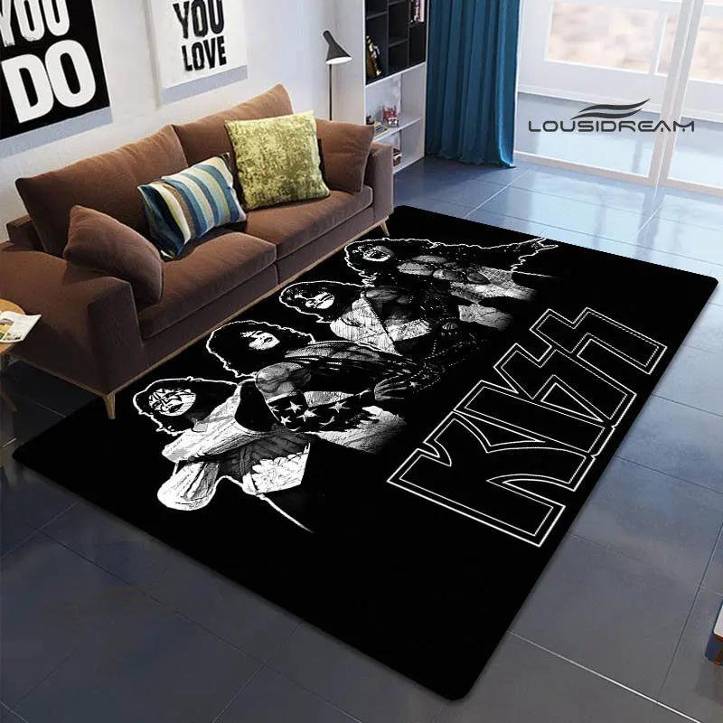Kussband-Druckteppich, Kinderspielzimmerteppich, Wohnzimmer, Schlafzimmer, rutschfester Teppich, Fotografie-Requisiten, Geburtstagsgeschenk