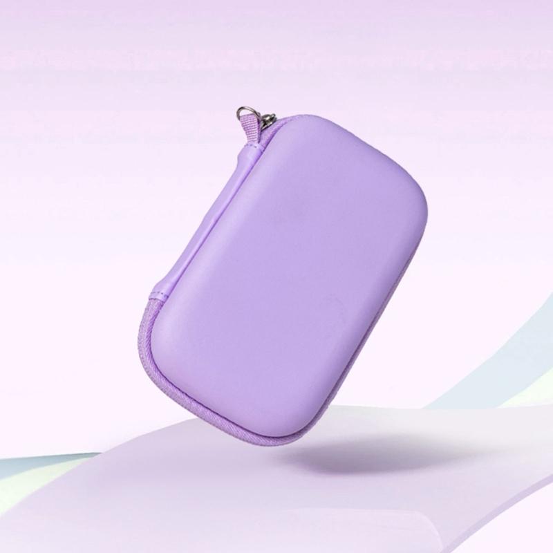 Charger Storage Bag Durability EVA Case with Meshed Pocket and Elastic Straps For Secure Travel Organization