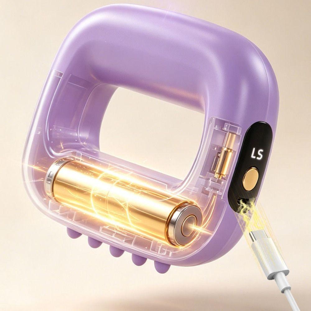 Adjustable Speed Electric Fascia Massage Ring Muscle Handheld Massager Deep Tissue Massage