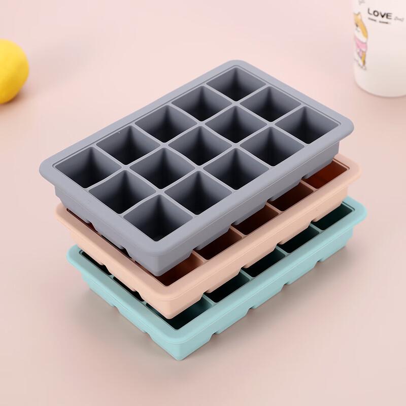 

Pabei 15-Cavity Silicone Ice Cube Tray with Lid