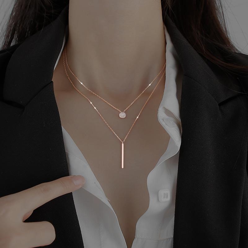 Punk Popular Geometric Sweater Box Chain Female Long Necklace for Women Adjustable Fine Jewelry Wedding Party Birthday Gifts