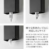 Yamazaki Magnetic Bathroom Refill Pouch Dispenser Storage Large of 10142 x 2 Holder, (Set 2), Tower, Black,
