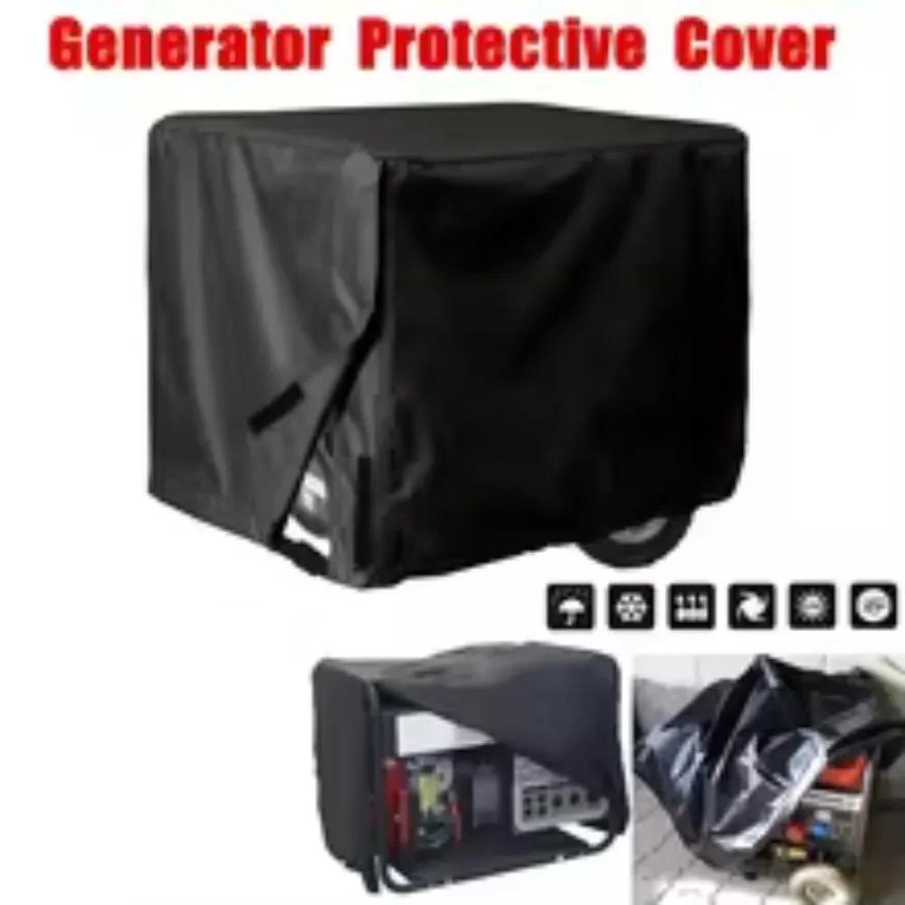 Waterproof Generator Cover Heavy Duty Dust UV Protection Outdoor Generator Protector Universal Fit for Most Generators