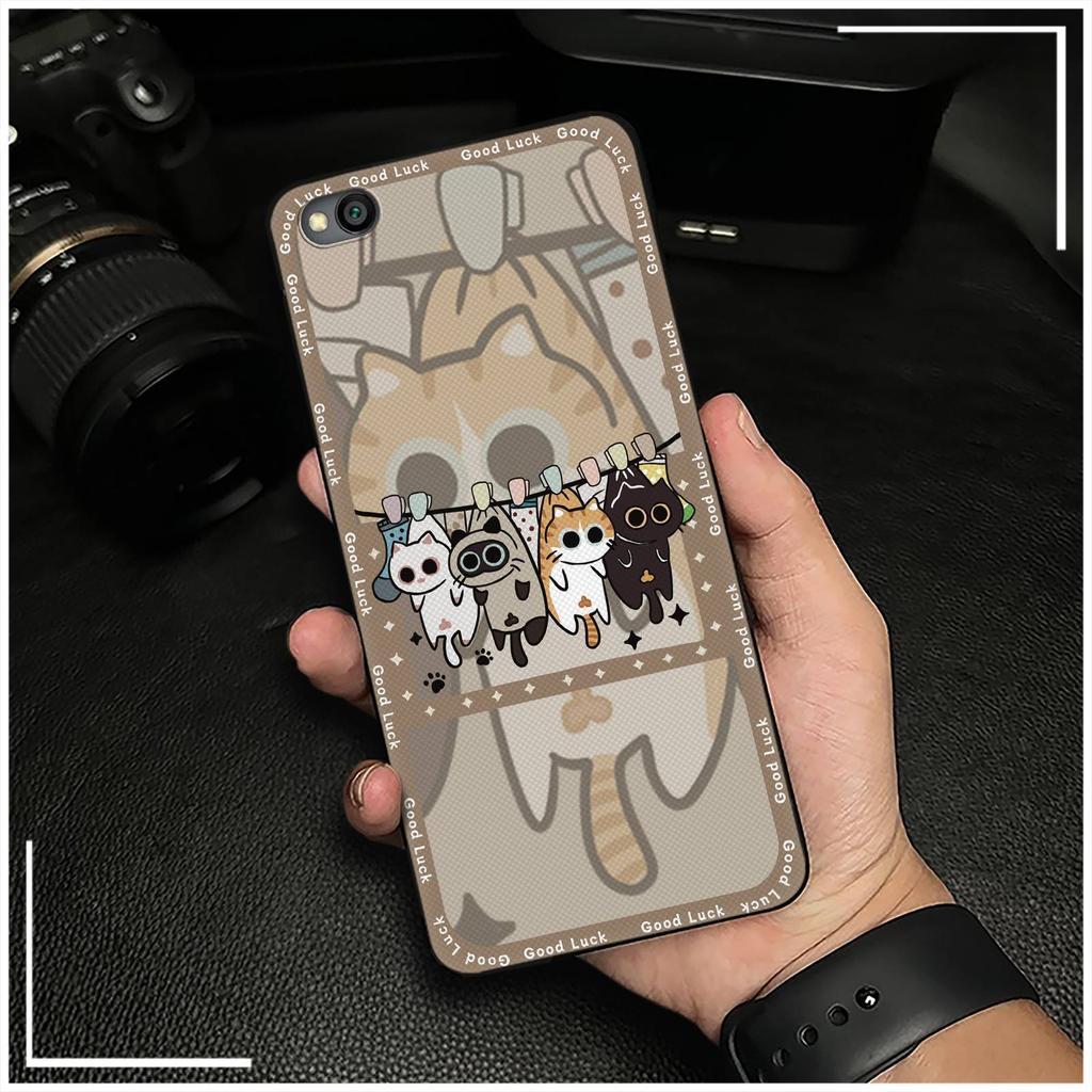 Cartoon Full Wrap Phone Case For Xiaomi Redmi GO Cute Protective Shockproof Silicone Graffiti Anti-knock Dirt-resistant