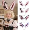 Plush Rabbit Ears Headband For Kids Soft Comfortable Hair Accessory For Party Costume Photography Color Available