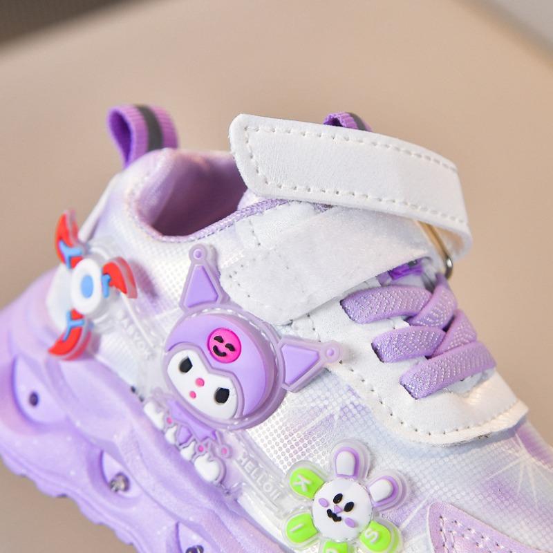 Nuove Sneakers Casual Cartoni Animati Luminose per Bambine | Scarpe Sportive LED a Suola Morbida per Bambini Piccoli, Calzature Sportive da Bambina