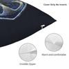 Tomorrowlandd Music Festival Square Pillow Cases Belgian Dance Cushion Cover Zippered Decorative Pillowcase For Home 40X40Cm
