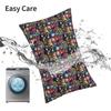 Nightmare Critters Cartoon  Rectangle Pillowcase Cushion Cover Decor Bedroom Bed Home Comfort Throw Pillow