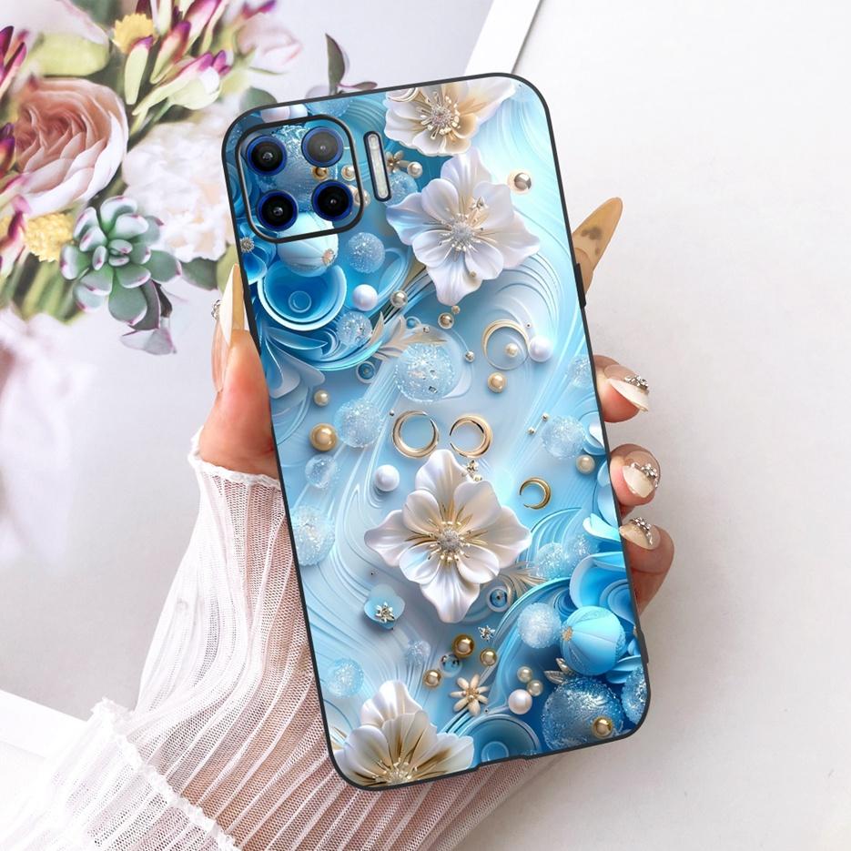 For Motorola Moto G 5G Plus Case XT2075 Luxury Flowers Butterfly Painted Cover Soft TPU Phone Case For Moto G MotoG 5G Plus Bags