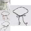 Ethnic Woven Waist Tie With Wooden Beads For Boho Chic Summer Dresses And Casual Looks