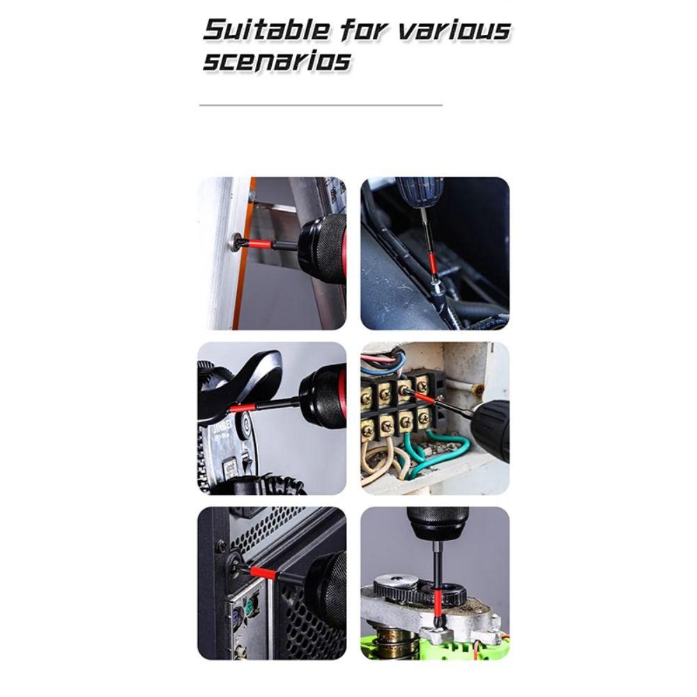 Magnetic Impact Batch Head Non-slip PH2 Screwdriver Bits Cross Head Bit  Power Hand Tools
