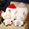Big Tail Fox Plush Toy Cartoon Stuffed Animal Bedroom Decoration Gifts Kids