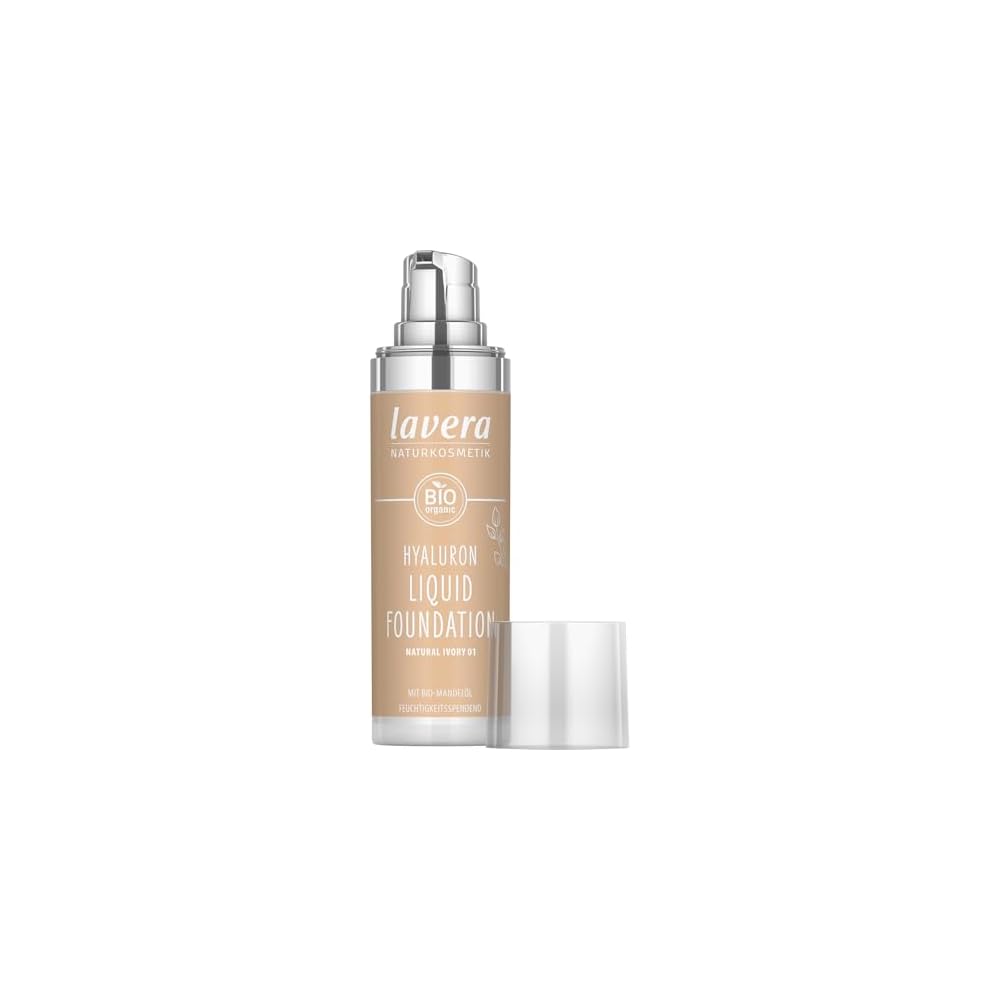 Lavera H Liquid Foundation 01 Natural Ivory 30ml