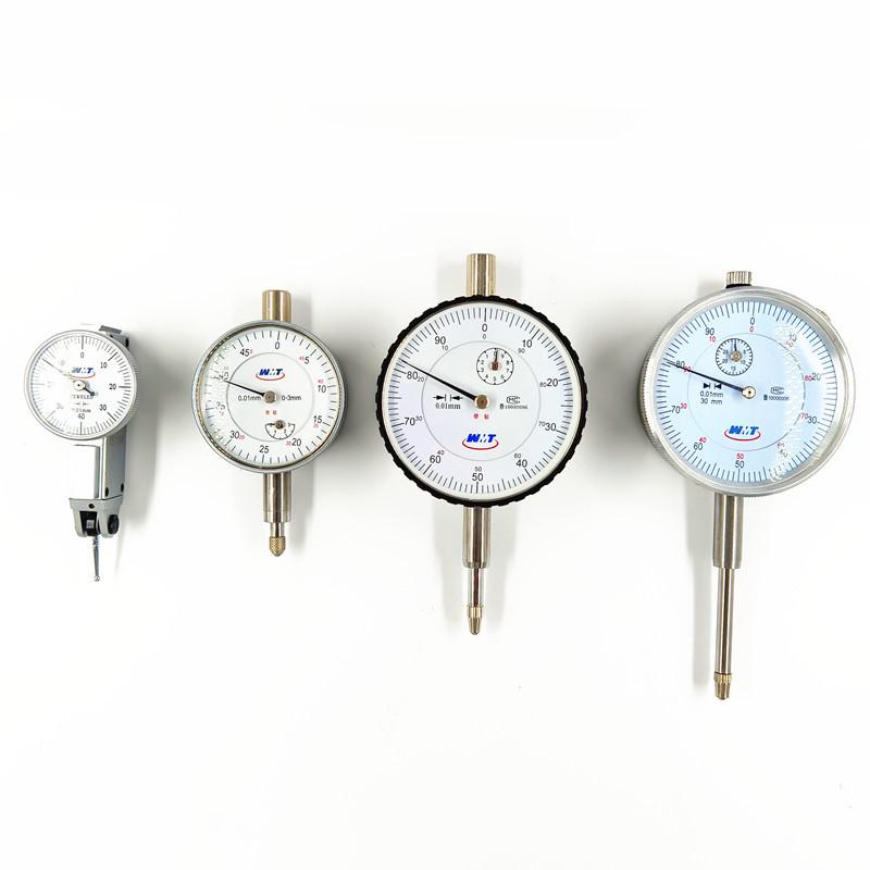 Dial Indicator with Strong Magnetic Universal Holder & Lever Micrometer for Extended Range Calibration