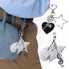 Trendy Dot Star Music Note Keychain For Bag Accessories