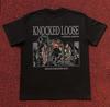 Knocked Loose Band Regno Unito 2024 T-Shirt Unisex a Maniche Corte T-Shirt Unisex