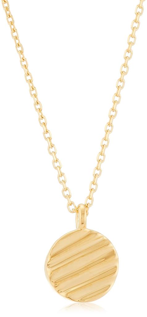 Estelle - July Birthstone Ruby Necklace in Silver and Yellow Gold Plated (Web Exclusive) 0452-6930-0019-0000