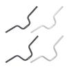 Mountain Bike Handlebars Bicycles Handlebars Extended Brackets Mount Extented Bar for Improved Control and Performances