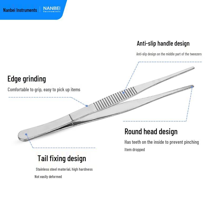 Stainless Steel Laboratory Tweezers