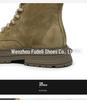 Men's 2024 Retro Martin Boots: British Style, Wear-Resistant, Thick-Soled, Autumn Trendy Yellow Boots