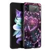 Spider Web Hard PC Phone Case For Samsung Galaxy Z Flip 7 6 5 4 Black Cover For Galaxy Z Flip 3 Foldable Shell Fundas Capas Bags