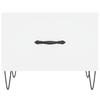 White Coffee Table 50 x 50 x 40 cm Engineered Wood