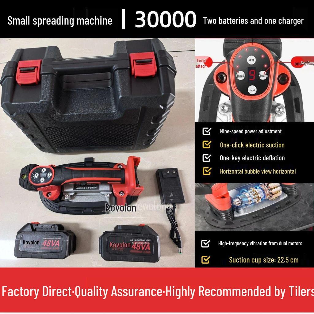 High-Frequency Electric Tile Leveling and Laying Tool for Wall and Floor