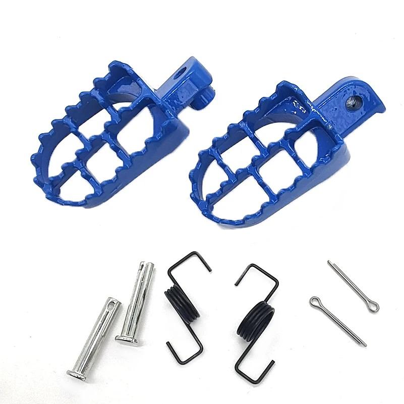 Motorcycle Foot Pegs Rests Pegs For XR50R CRF50 CRF70 CRF80 CRF100F Motorbike   Dirt Pit Bike
