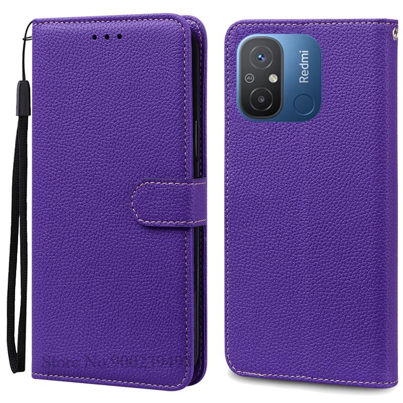 Für Redmi 12C Hülle Weiche Silikon Leder Brieftasche Flip Case Für Xiaomi Redmi 12C Hülle Handyhülle Redmi12C Redmi 12 C Fundas Coque