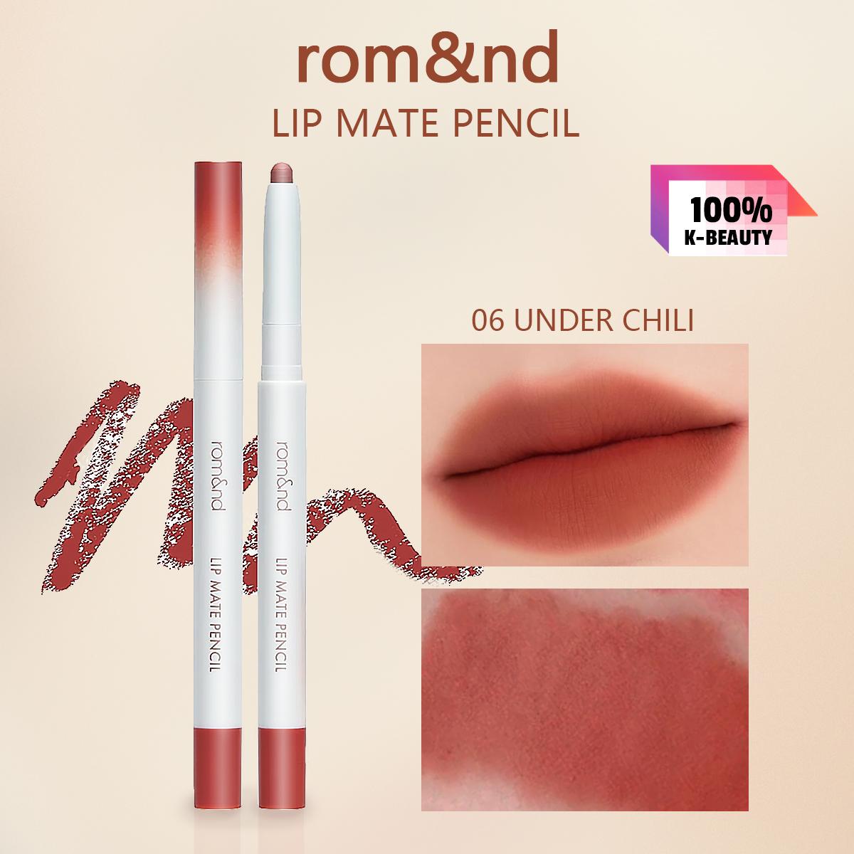 Rom&nd Romand КАРАНДАШ ДЛЯ ГУБ LIP MATE PENCIL 0,5 г / 0,02 унции (6 вариантов цвета)