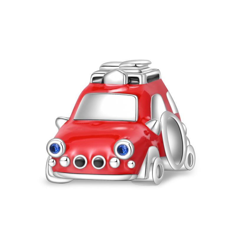 Brand New Copper Metal Off-Road Vehicle Sports Car Electric Bike Car Series Charm Bead Components Bead Components Compatible With Pan Authentic