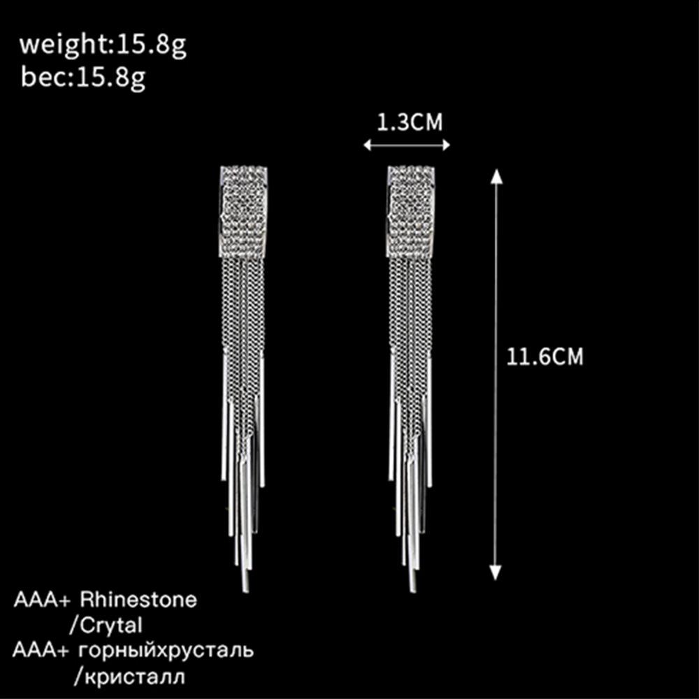 New Arrivallong Earringselegant Tassel Earringsfashion Earrings Earrings