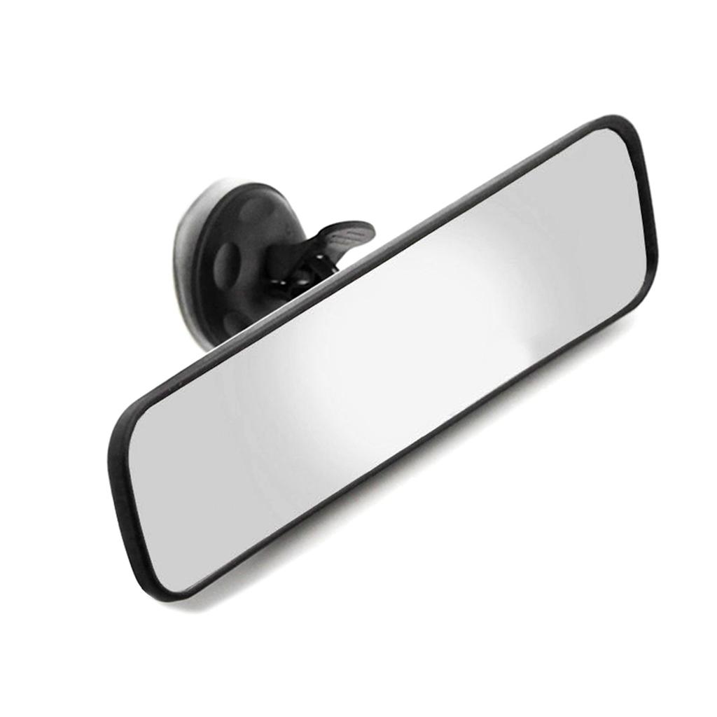 Interior Rear View Mirror Car Truck RearView Mirror 5.5 * 200cm Wide Angle HD Anti-Flying Shatter-Proof with Strong Suction Cup for Safe Dr
