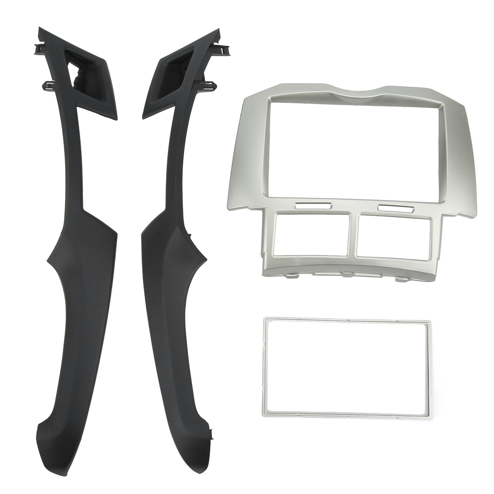 

2Din Car Fascia Stereo Dash Radio Frame Panel Replacement for Yaris Vitz Platz 2005‑2011