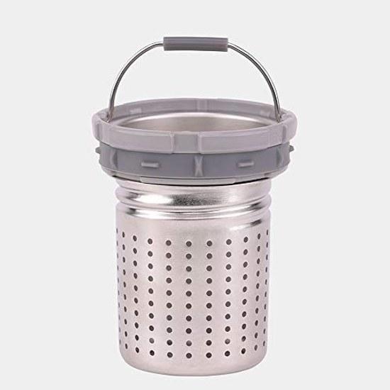 Zojirushi Handle Stainless Steel Tea Tumbler 16 Ounce Off White SE-KAE48WZ