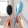 Yousheng Boar Bristles Hair Brush with Ergonomic Handle Anti-static Scalp Massage Air Cushion Comb Men Women Portable Hair Styling Detangling Brush