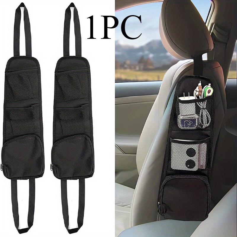 

1pc Car storage bag, car seat back side hanging bag, mobile phone bag, car seat side storage bag, storage bag чёрный