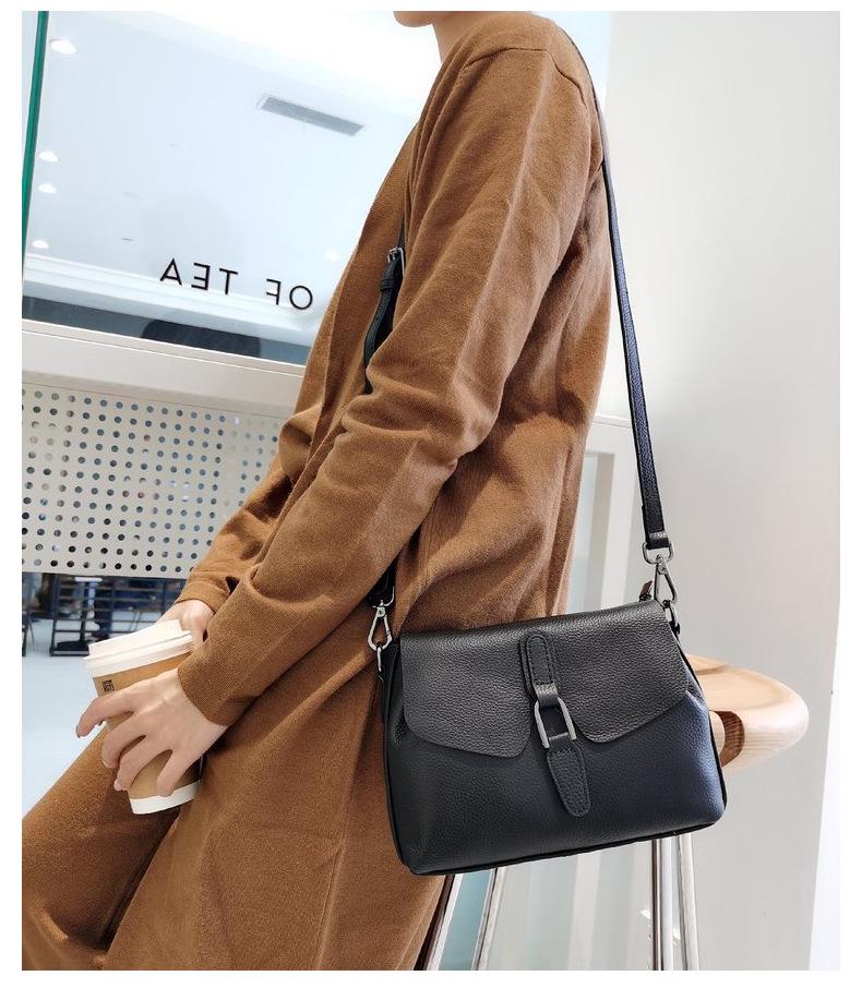 2025 New Style Genuine Leather Women's Crossbody Shoulder Bag