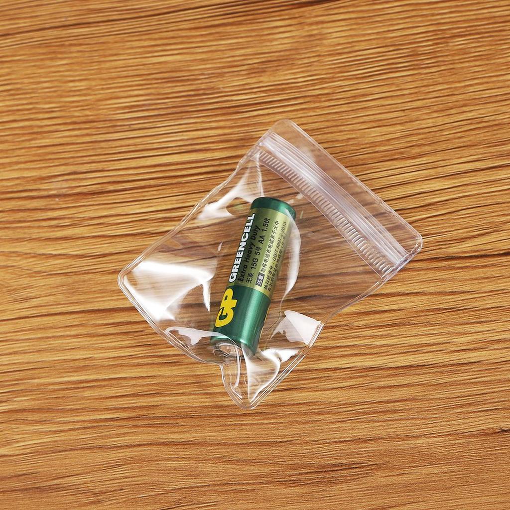 PVC Transparent Self Sealing Bag for Handmade Soap Dessert Accessories 50 Pcs