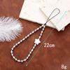 Elegant Pearl Bow Beaded Phone Chain and Versatile Lanyard for Women